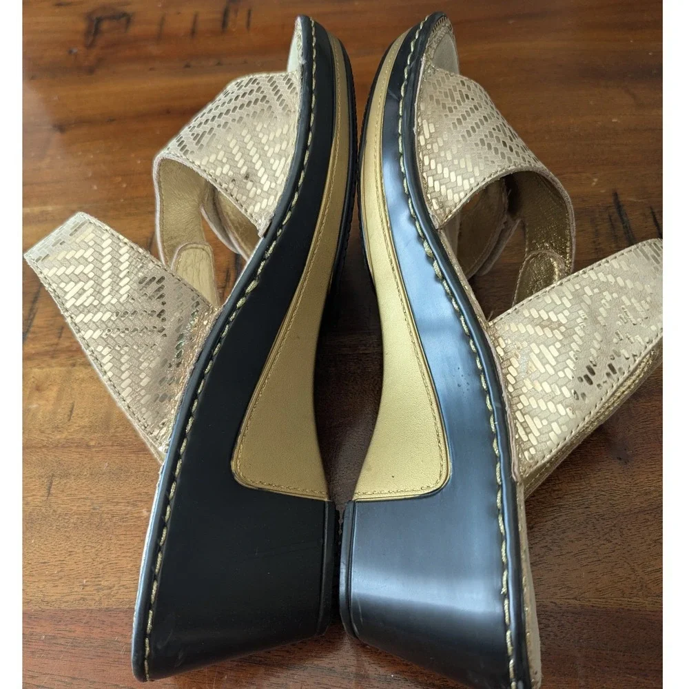 Alegria wedge sandals